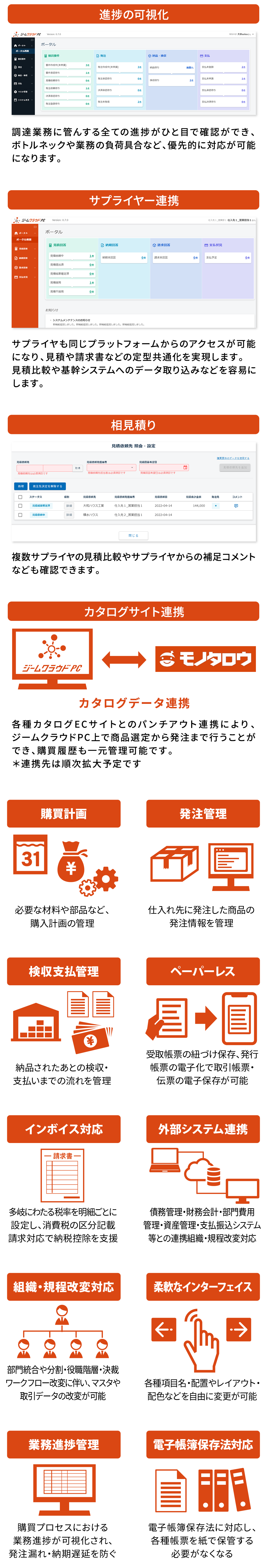 主な特徴と機能